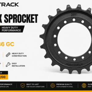 Track Sprocket 23T for CAT 336 GC excavator by MAQ TRACK